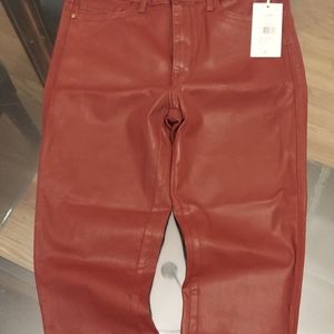 SAM EDELMAN DENIM SKINNY LEATHER JEAN